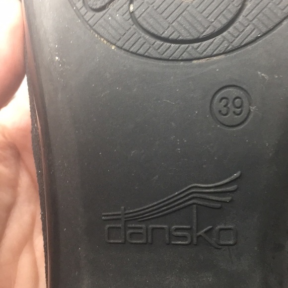 Dansko Olivia Metallic Leopard Print Tailored Flat - Picture 7 of 9